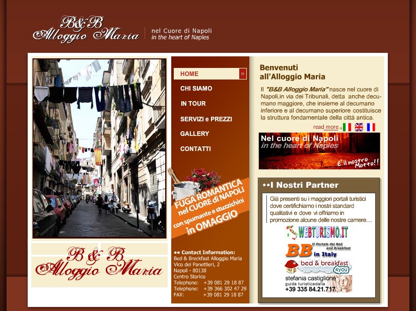 Bed and Breakfast a Napoli Alloggio Maria