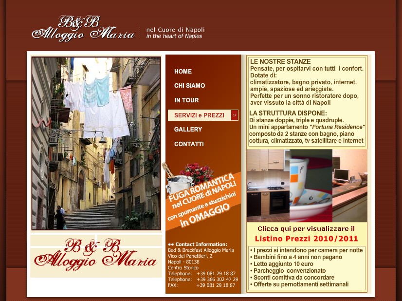 Bed&B Napoli economici, Bed & Breakfast economici Napoli centro storico