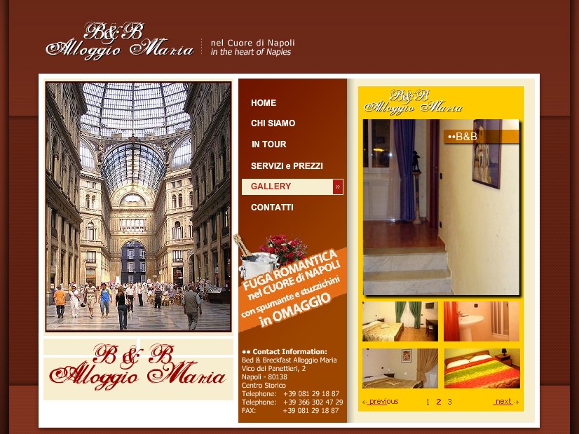 Bed & Breakfast Napoli centro storico, B&B economici a Napoli