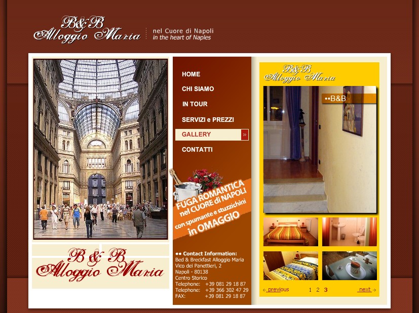 Bed & Breakfast Napoli centro storico a prezzi economici, B&B Napoli centro storico basso prezzo